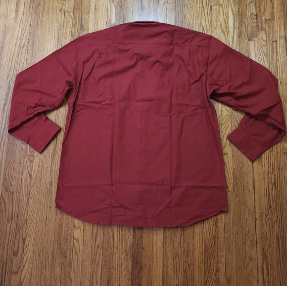 Barbour Mens Regular Fit Button Down Shirt Size XL NEW Stonebridge Rich Red - Picture 9 of 9